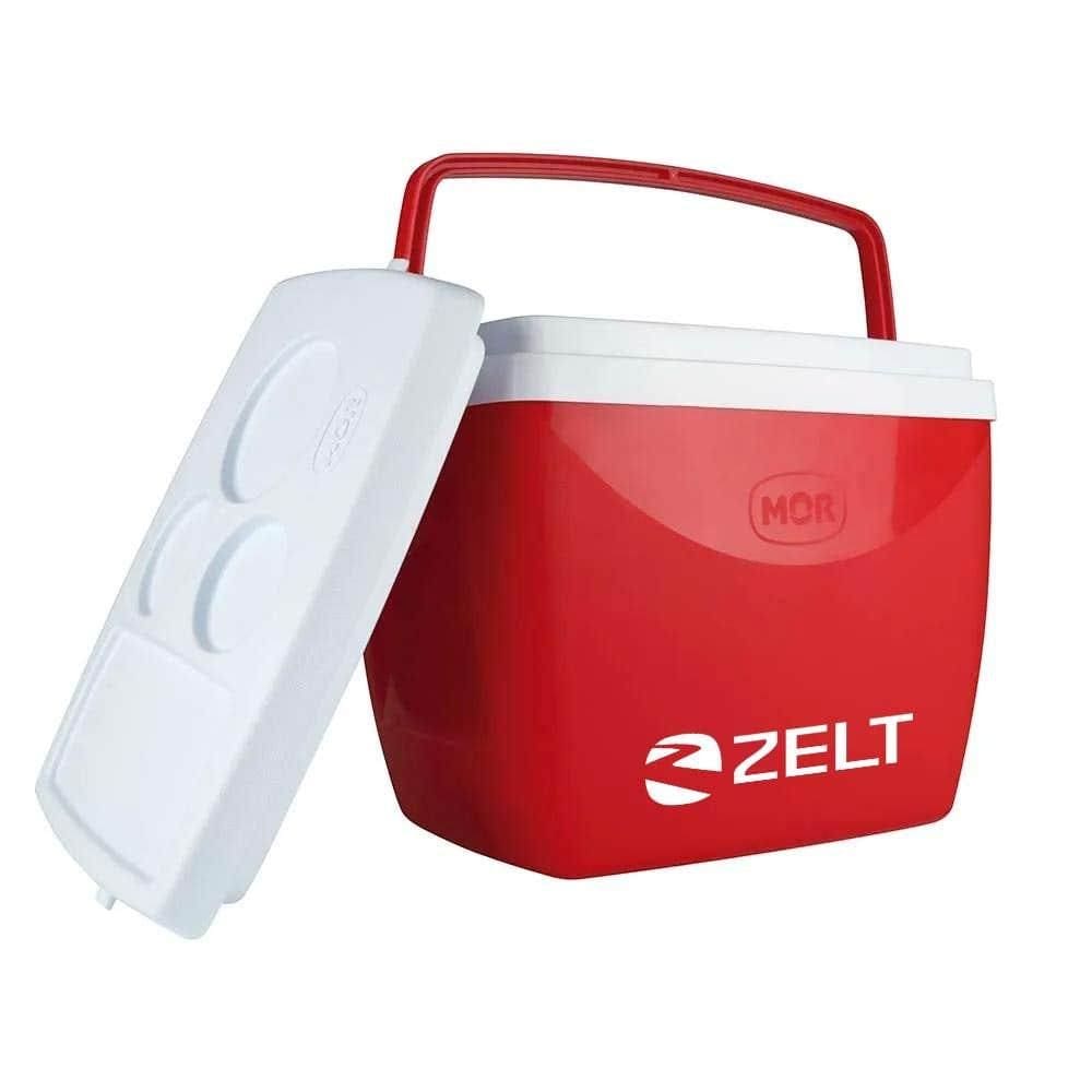 Caixa Térmica 18 Litros Vermelha ZELT