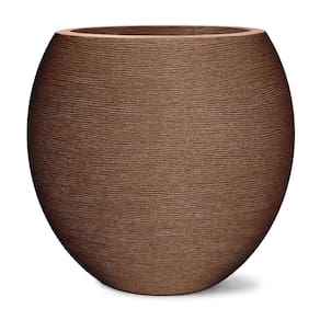 Vaso Grafiato Oval 26 (12L) Cor Ferrugem NUTRIPLAN