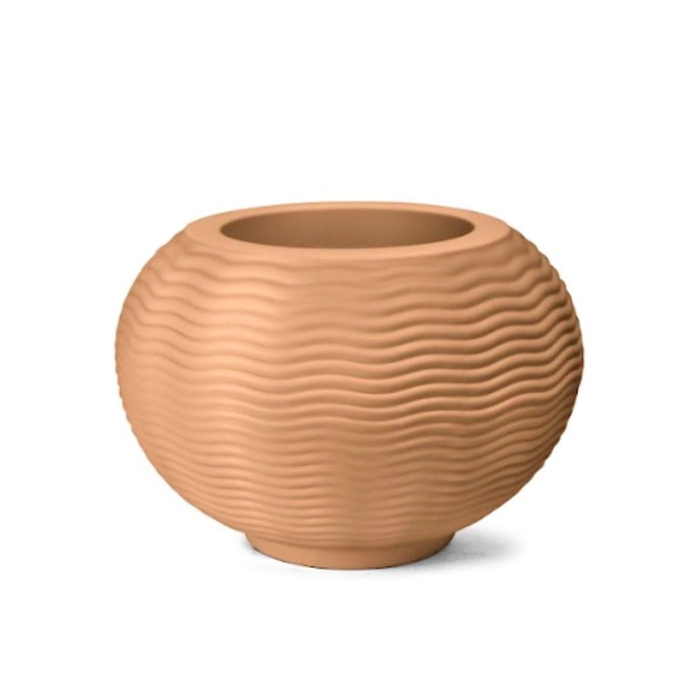 Vaso Ondulado Redondo 26 (20L) Cor Cerâmica NUTRIPLAN
