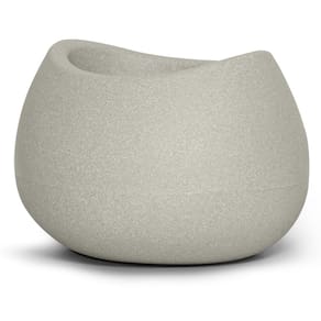 Vaso Texturizado Oval 19 (7L) Cor Cimento NUTRIPLAN