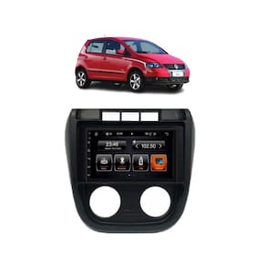 Kit Multimídia Fox CrossFox 2003 / 2009 7 Pol CarPlay AndroidAuto USB BT - Roadstar 708BR