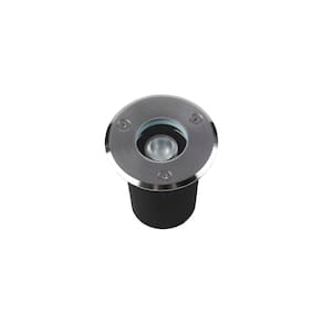 Embutido De Solo Led Astraled Es-6900 1W Bivolt Prata 3000K Luz Amarela