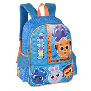 Mochila De Costas Bolofofos Infantil Creche Youtube - Azul