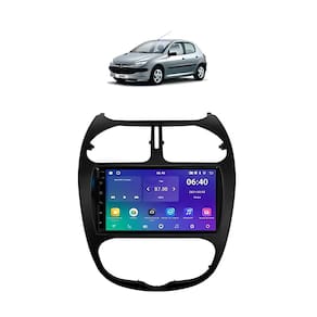 Kit Multimídia Peugeot 206 Android 7 Pol GPS Carplay - 701K FirstOption