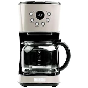 Haden 75028 Cafeteira Proframável Retro, Capacidade 1.5L, Aço Inox, 110V, Creme