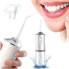 Aparelho Higiene Dental Bucal Jato DAgua Irrigador Portatil