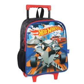 Mochila De Rodinha Escolar Hotwheels Carros Up4you Luxcel
