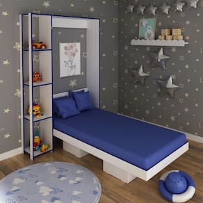 Cama Articulada Infantil 2 Prateleiras 2 Nichos CM8013 Tecno mobili