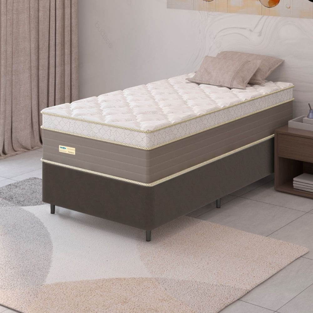 Cama Box Solteiro 88cm Molas Ensacadas Ferrara Umaflex