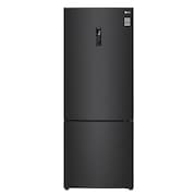 Refrigerador Inverse LG de 02 Portas Frost Free com 451 Litros Black Inox - GCB569NQL