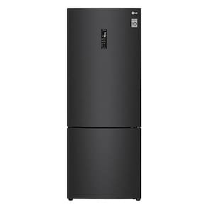 Refrigerador Inverse LG de 02 Portas Frost Free com 451 Litros Black Inox - GCB569NQL