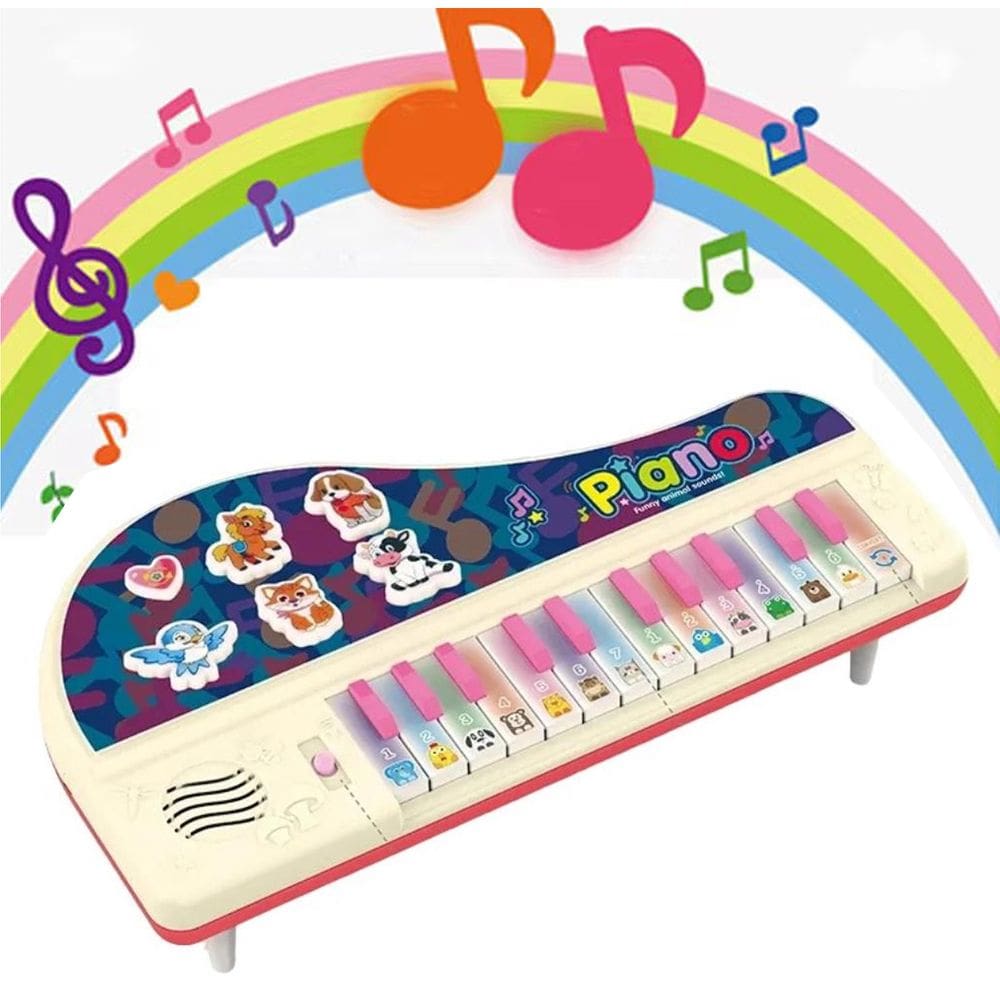 Pianinho Piano Brinquedo Musical Criança Menina Menino Bebê