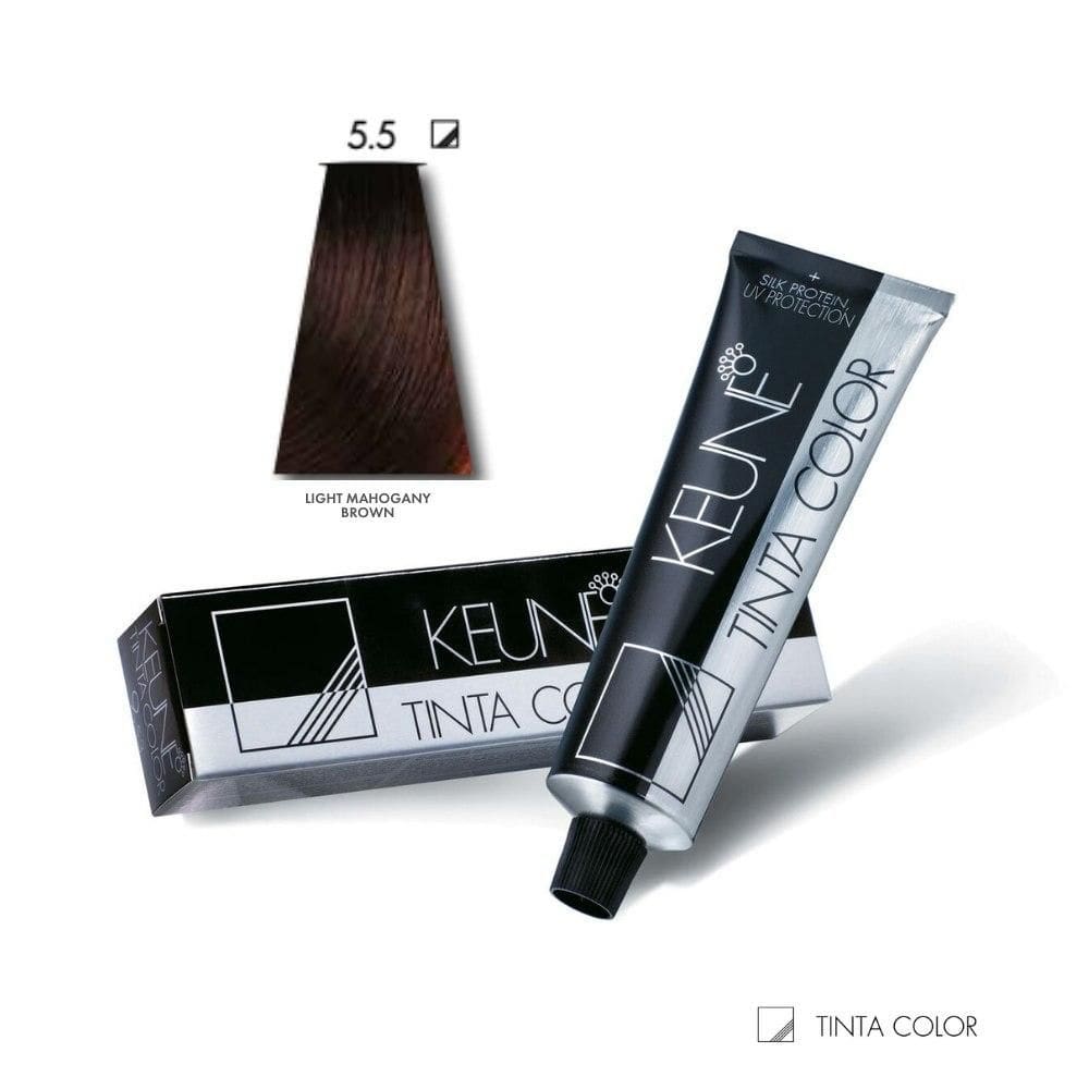 Tinta Color Keune 5.5 Light Mahogany Brown 60ml