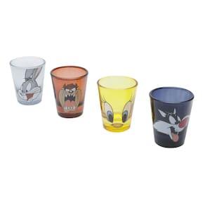 Set 4 copos 50ml Wb Looney Tunes Characters Colorido 43243