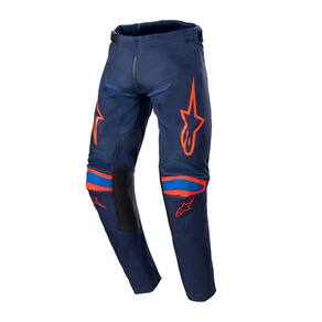 Calças Alpinestars Youth Racer Narin Night Navy/Hot Orange 24