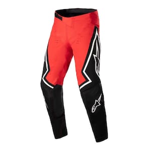 Calças Alpinestars Techstar Acumen Le Vermelho/Preto/Branco para Homens