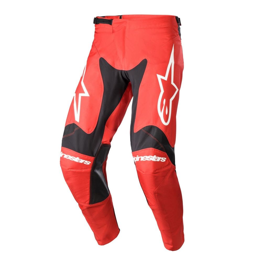 Calças Alpinestars Racer Hoen Mars vermelhas/pretas para homens tamanho 30