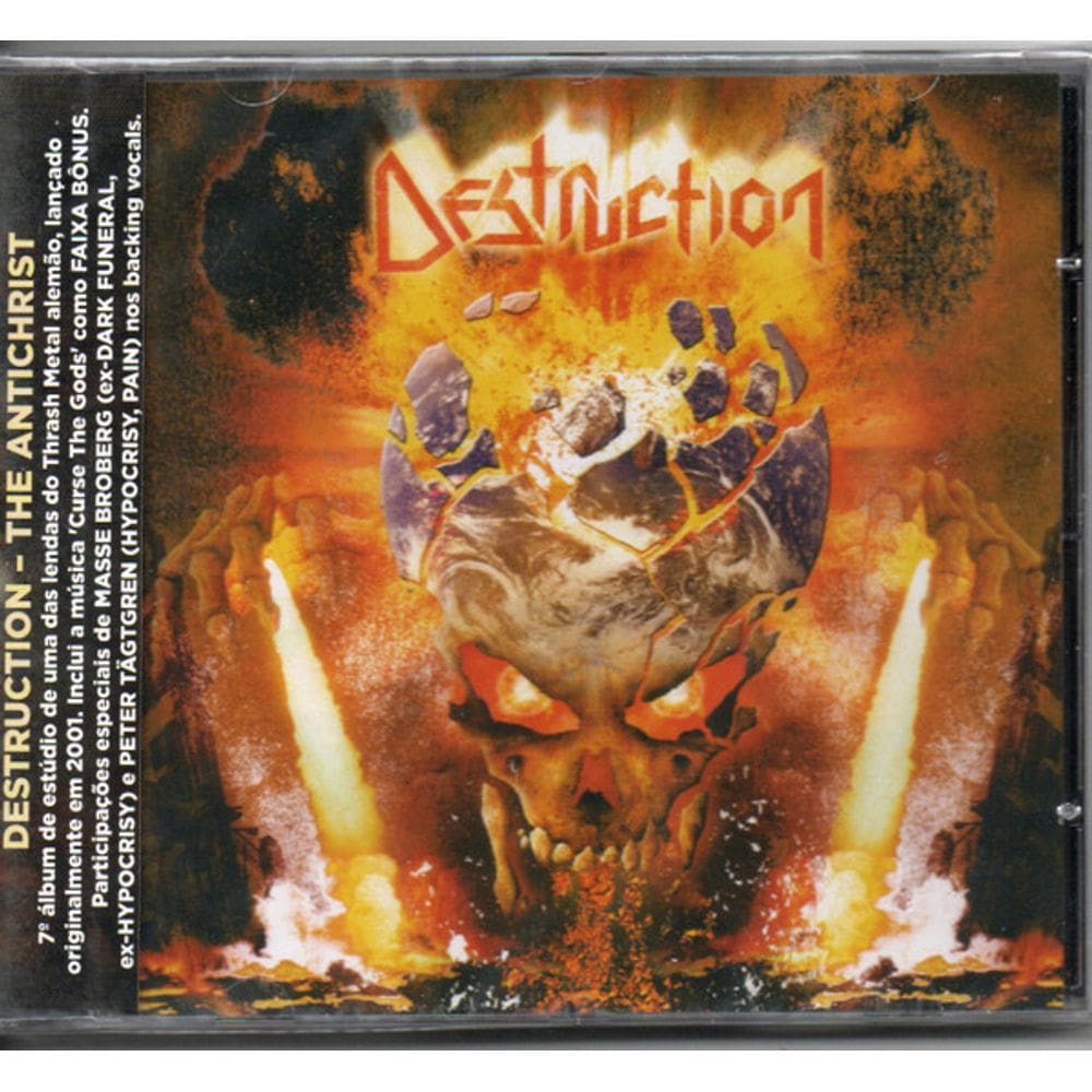 Cd Destruction – The Antichrist (Acrilico)