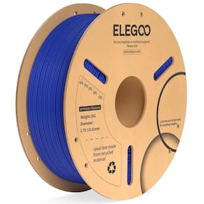 Filamento de impressora 3D ELEGOO PLA Plus 1,75 mm azul escuro 1 kg