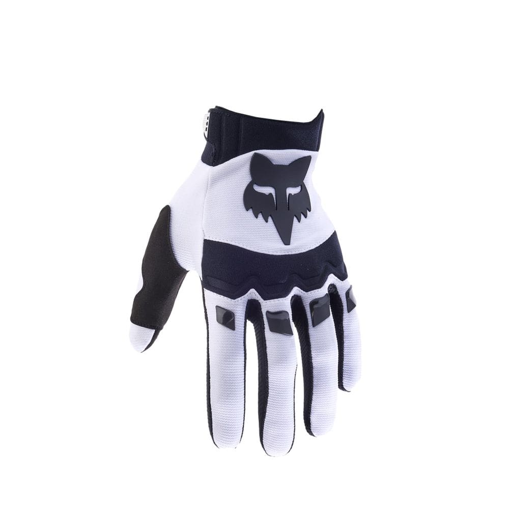 Luva de motocross Fox Racing DIRTPAW branca tamanho S