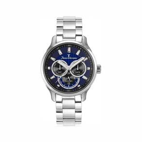 Relógio Jean Vernier Pulsion Azul Masculino - Jv01763