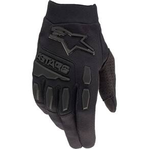 Luvas Alpinestars Full Bore em camurça sintética preta/preta