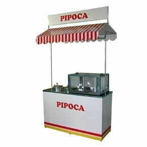 Barraca de pipoca de alta produção com Divisoria dupla Mod 3028