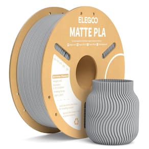Filamento de impressora 3D ELEGOO Matte PLA Slate Grey 1 kg 1,75 mm
