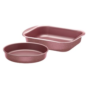 Jogo de Assadeiras Tramontina Brasil 2 Peças Rosa