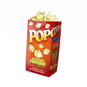 Embalagens Para Pipoca Sos Pop  Médio   Pacote Com 25 Und