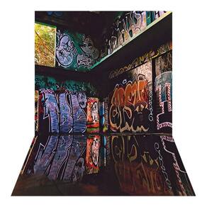 Fundo Fotográfico Grafitti Skate 1,5X2,2 Fff-107