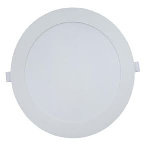 Painel Plafon Led de Embutir Modaza Redondo 18W, Branco 6500K