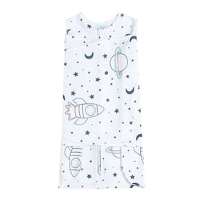 Saco de Dormir Swaddle em Algodão Egípcio Foguetinho Primavera Verão - Casulo