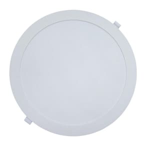 Painel Plafon Led de Embutir Modaza Redondo 24W, Branco 6500K
