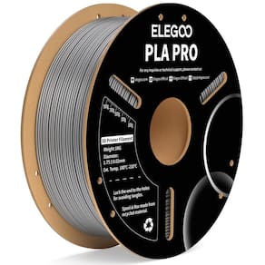 Filamento para impressora 3D ELEGOO PLA PRO 1,75 mm prata 1 kg