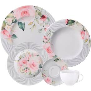 Kit Aparelho Jogo Jantar 30Pçs 6 Pessoas Ornatta Tramontina