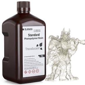 Resina de impressora 3D ELEGOO Standard 405nm Fotopolímero 2kg