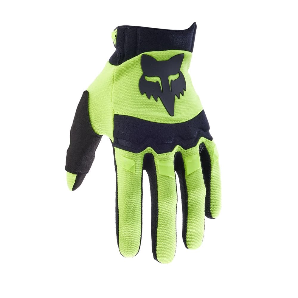 Luva de motocross Fox Racing DIRTPAW Amarela Fluorescente M