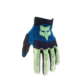 Luva de motocross Fox Racing DIRTPAW MAUI BLUE para adulto