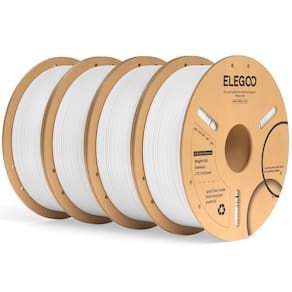 Filamento para impressora 3D ELEGOO PLA Plus 1,75 mm branco 4 kg