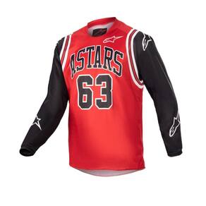 Jersey Alpinestars Youth Racer Acumen Le Vermelho/Preto/Branco