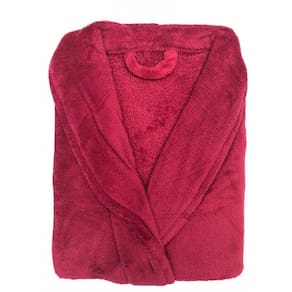 Roupão Microfibra Corttex Unissex Adulto Tam G Vermelho