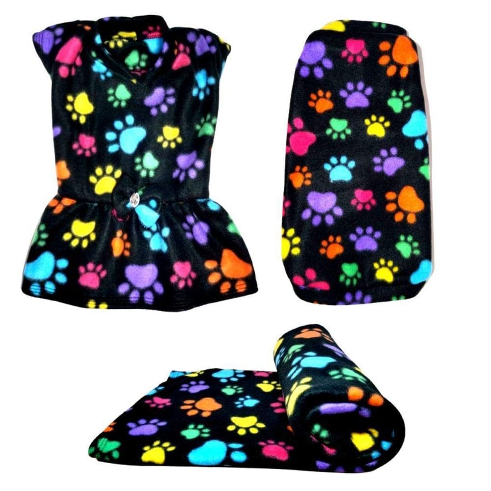 Kit Manta, Vestido e Suéter de Inverno - G