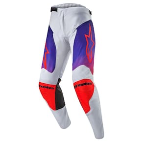 Calças Alpinestars Racer Hoen Cinza Lente/Laranja Quente/Preto Tamanho 40