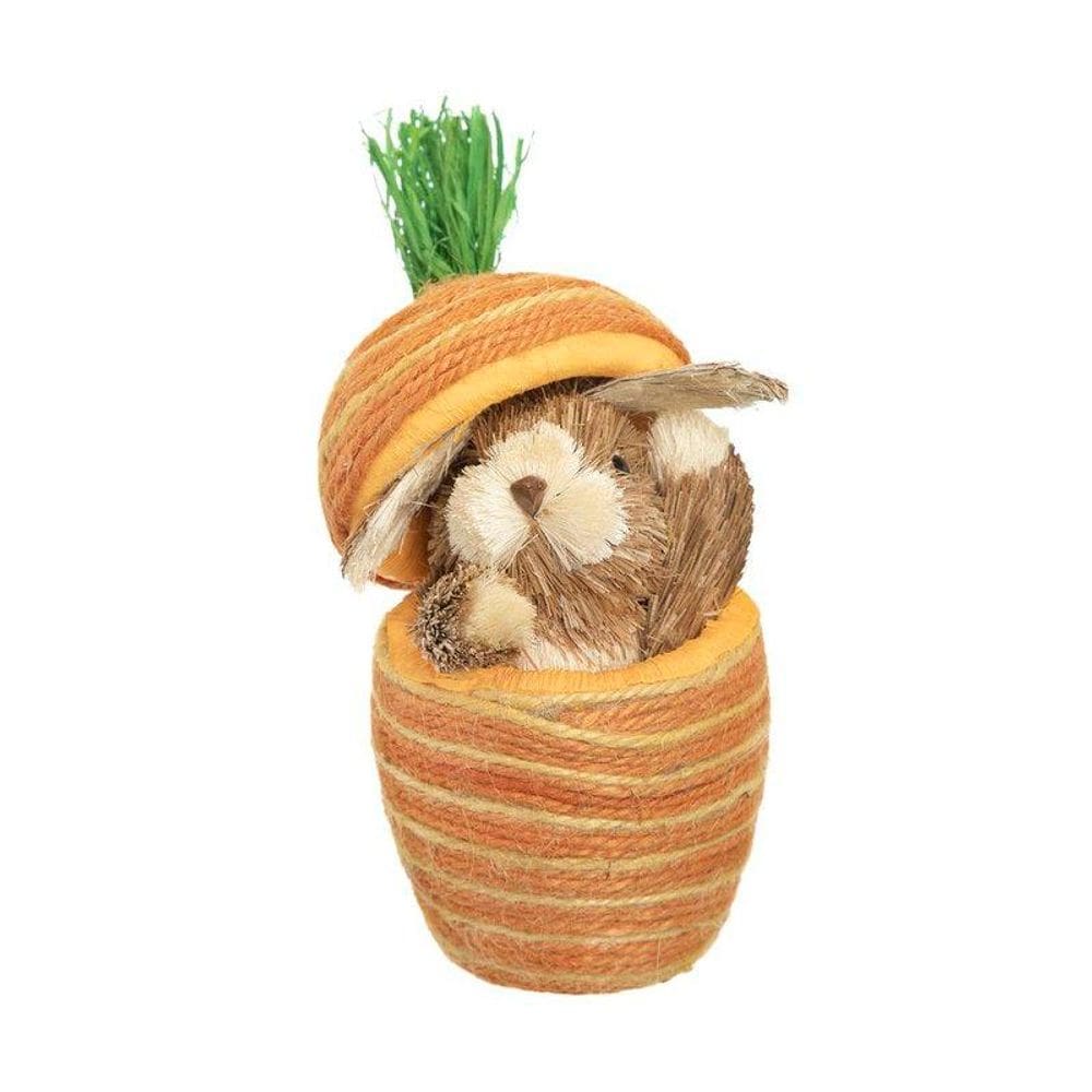 Adorno Coelho Home Style Surpresa 23 cm