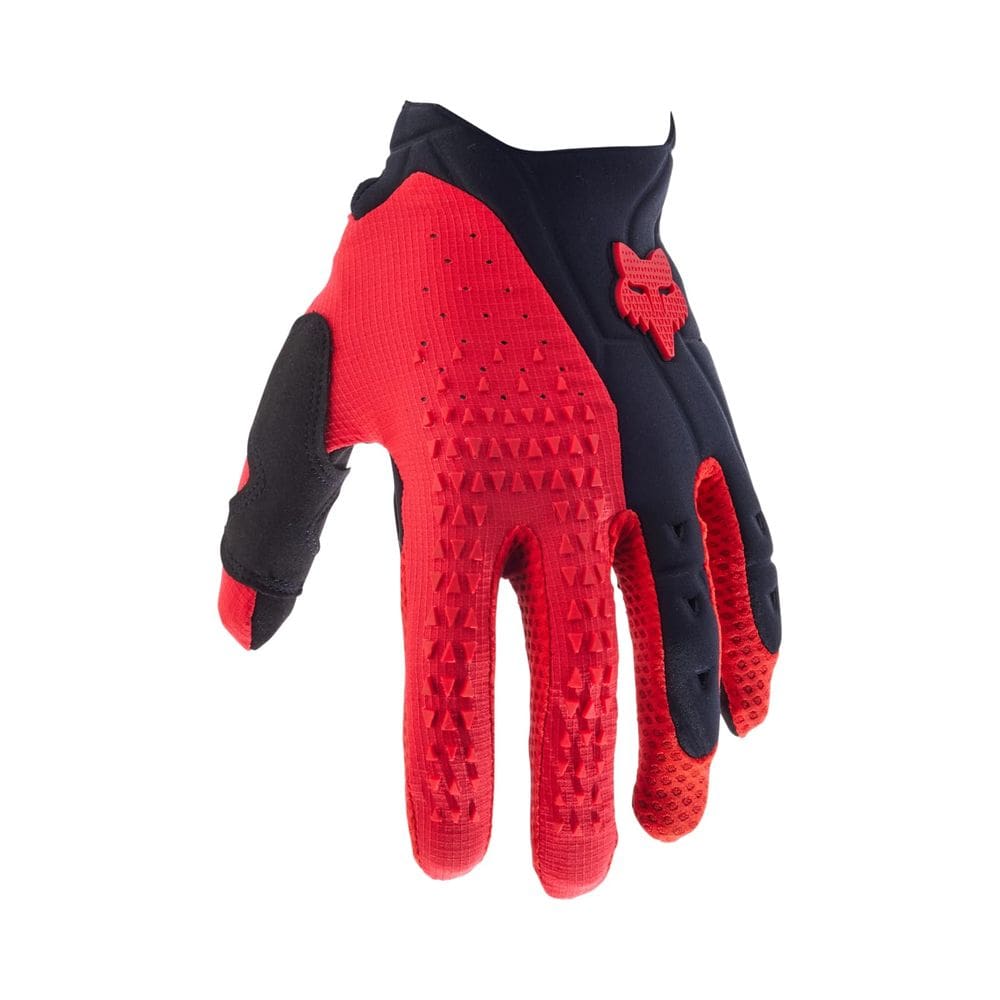 Luva de motocross Fox Racing PAWTECTOR PRETA/VERMELHA Tamanho M