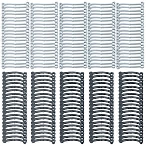Kit 100 Tirantes Pretos 100 Brancos Lavadora Brastemp Consul