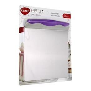 Espátula Raspador E Cortador De Massa Bolo Legumes Inox