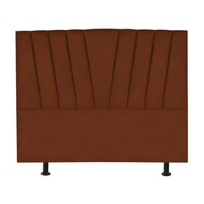 Cabeceira Estofada Cama Box King 195 cm Malu Veludo