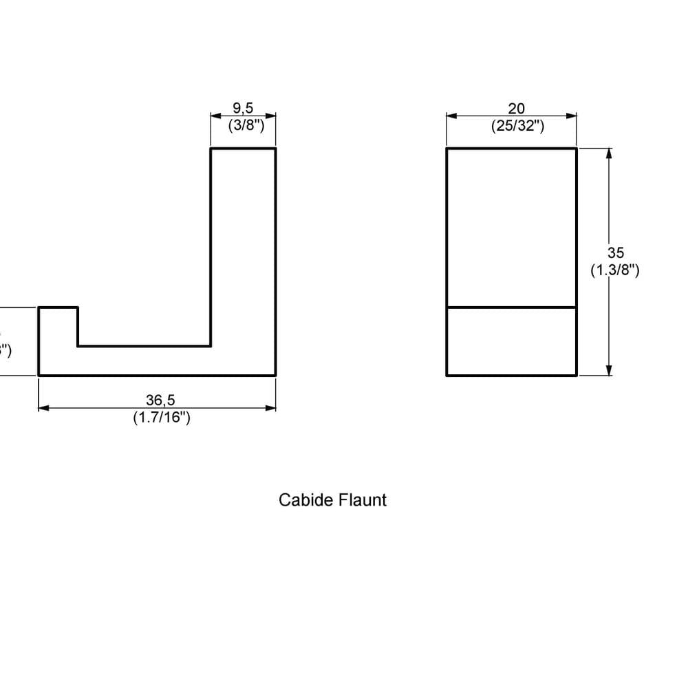 Cabide Perflex Flaunt Cr40Omado